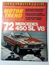 Motor Trend Vintage 1971 Car Magazine Vol. 23 No. 6 June Illustrated picture