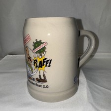 2021 Klaus Stroder Oktoberfest 0.5L Beer Mug DUK Cancelled Area 51 Alien & Virus picture