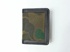 Filson Waxed Rugged Twill Outfitter Card Wallet Camouflage Made in USA NEW picture