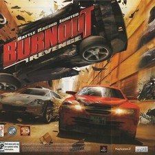 Vintage 2005 Burnout: Revenge Original 2-Pg Print Ad 40x26cm PS2 GPM 205 picture