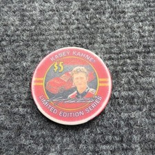 Vintage Kasey Kahne Hard Rock Tampa Casino Chip Limited Edition $5 Denom Rare picture