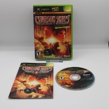 Crimson Skies: High Road to Revenge (Microsoft Xbox, 2003) - 1 Year Warranty picture
