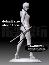 Anime movie Quorra hot girl take weapon cool stand Resin 3D Print GK Kit Figure picture