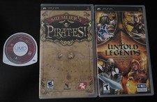 PSP RPG Lot Sid Meier's Pirates Untold Legends CIB + Tear of Vermillion Loose picture