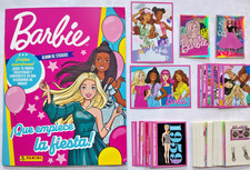 BARBIE 65TH ANNIVERSARY PANINI 2024 PANINI - ALBUM + FULL SET 192/192 STICKERS  picture