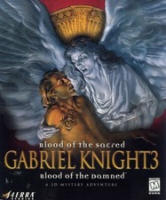 Gabriel Knight 3: Blood of the Sacred & Dammed (Game+Strategy Guide,3Disc, 1999) picture