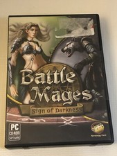Battle Mages sign of darkness pc game cd rom RPG strategy first Multiplayer XP 7 picture