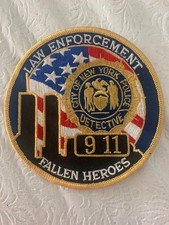 Law Enforcement Fallen Heroes 911 Patch picture