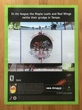 NHL Rivals 2004 Original Xbox Video Game Print Ad/Poster Official Hockey Pop Art picture