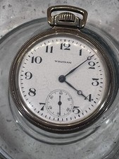 Waltham 16s 17Jewels “P.S. Bartlett”Pocket Watch, 1927 & Running, Flawless Dial picture