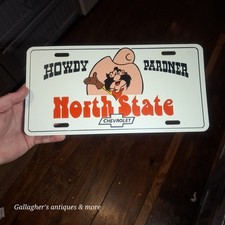 North State Chevrolet Dealership Booster License Plate Greensboro North Carolina picture