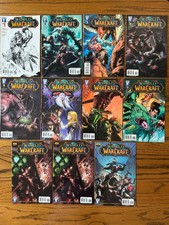 Lot of 11 World of Warcraft #1, 2, 3, 4, 5, 6, 7 (2 vars),8, 9 DC Wildstorm 2008 picture