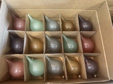 Grandin Road Vintage Pastel Christmas Lights NEW picture