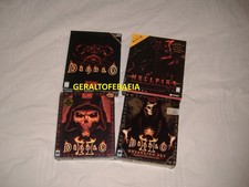 DIABLO BIG BOX COMPLETE PC, HELLFIRE, DIABLO 2, PC BIG BOX LOT picture