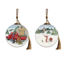 Inner Beauty 2011072 Ski Rental Ornament, Glass picture