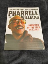 PHARRELL WILLIAMS 2025 Grammy ad Producer of Year & SENUA'S SAGA HELLBLADE II picture