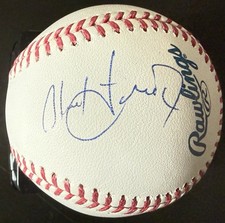 Djimon Hounsou Signed Baseball ROMLB (Actor/Celebrity Blood Diamond/Gladiator) picture