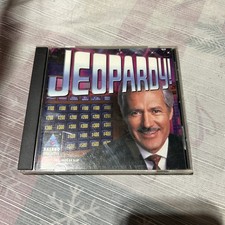 Vintage Jeopardy CD-Rom PC Game Windows 95/98 - Alex Trebek ML363 picture