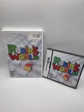 Rubik’s World Wii + Nintendo DS Bundle CIB Complete Puzzle Games Tested picture