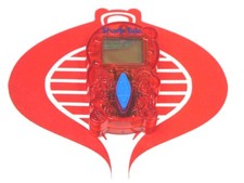 SHARK TALE Handheld Game RED Tested WORKING 2004 General Mills picture