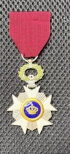 BELGIUM Kroonorde/Ordre de la Couronne Belgian Order of the Crown  Knight Cross picture