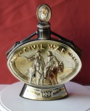 Vintage 1961 Civil War North Jim Beam Whiskey Decanter picture