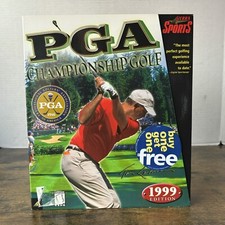 Rare Vintage PGA Championship Golf 1999 (PC, 1999) BIG BOX New Factory Sealed picture