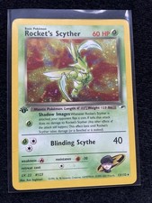 Rockets Scyther 13/132 Gym Heroes 1st Edition - English picture