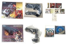 Sega Saturn Virtua Cop 1 2 Virtua Gun HSS-0152 GS-9059 Boxed Set Japan Rare picture