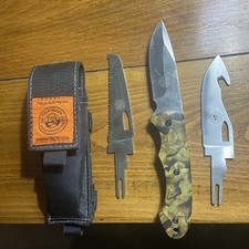 Field And Stream 3 Blade Knife Set Made By Remington And Uses 440c Steel  picture