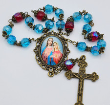 Catholic Chaplet of the Two Hearts of Jesus and Mary Sacred Immaculate Heart picture