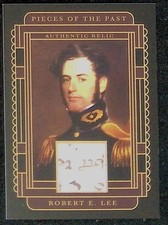 GEN. ROBERT E LEE * WRITTEN RELIC * 2024 Pieces of the Past * #SR-REL picture
