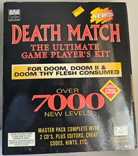 Death MATCH The Ultimate Game Players Kit 7000 DOOM I & II Add-On PC Big box picture