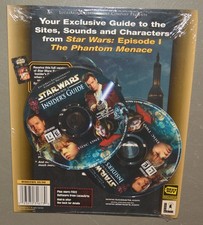 STAR WARS CD-ROM set - Episode 1 Insider's Guide - LucasArts 1999 - NEW & SEALED picture