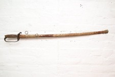 Antique WWI-WWII Japanese Army Officers Sword w/Scabbard Kyu Gunto sword picture