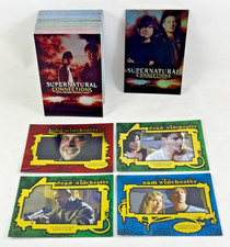 SUPERNATURAL CONNECTIONS (2008) Complete ALL FOIL 72 Card Set w/ PROMO #SC-FOA picture