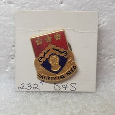 VTG US Army DUI Pin 232nd Support Battalion 