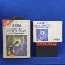Master System CASTLE OF ILLUSION Starring Mickey Mouse PAL (Works in US) picture