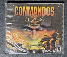 Vintage Commandos 2 - Men of Courage (PC, 2001) 3 Disc Set picture