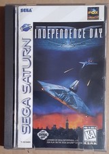 Independence Day Complete W/Manual/Reg Card (Sega Saturn , 1997) Mint Condition picture