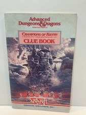 Vintage Apple II AD&D Champions of Krynn RPG Clue Book SSI TSR picture