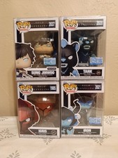 Funko Pop Solo Leveling Bundle: LE 9500 Jinwoo, Igris Chase, Tank Chase & Iron picture