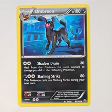 Umbreon 60/108 Uncommon Black and White Dark Explorers Pokemon Card 2012 NM picture