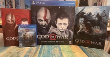 God of War Stone Mason Edition CIB + Collector’s Guide + Art see details/pics picture