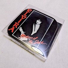 Set Of Elvira Merch [SEALED & OFFICIAL]: 4 Coasters, Make Up Case, & Dish Towel picture