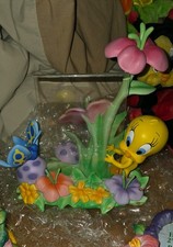 Extremely Rare Looney Tunes Tweety Warner Bros Vintage Figurine w/photo Holder picture