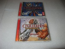 Sid Meier's Civilization III 3 Lot Of 2 PC Games Conquest & Play The World picture