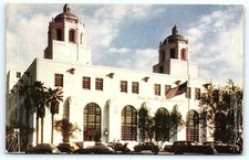 Vintage LA Terminal Annex Post Office Postcard picture