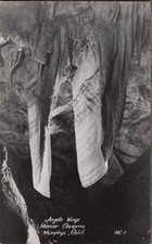 RPPC~Angel's Wings Mercer Caverns Murphy California~Real Photo Postcard picture