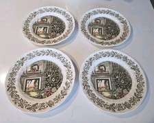 Johnson Bros. Merry Christmas Set Of 4 Dinner plates 10.5